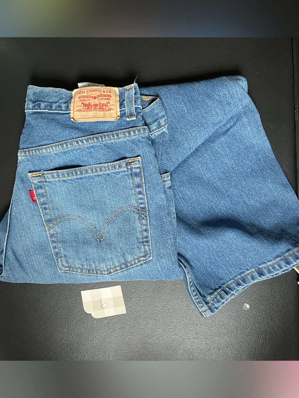 Levi's 569 Loose Straight Denim Jeans 28 x 28